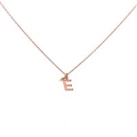 Collana Rue des Mille Donna SCRIVI IL TUO NOME in Argento GR-LETPE E - GR-LETPE E